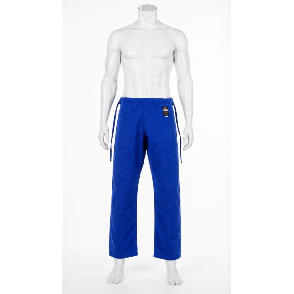 Fuji Kimono BJJ Pants Blue Jiu Jitsu Martial Arts Grappling Training Men Size A4